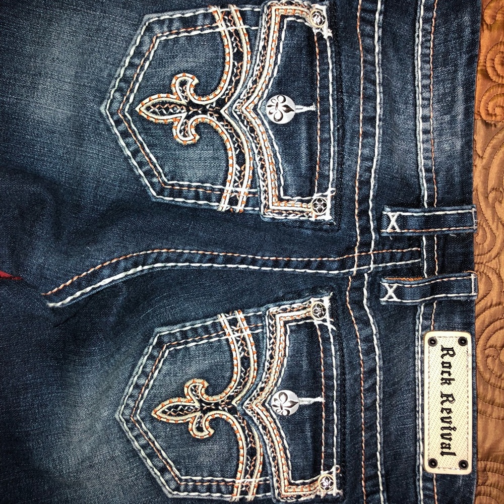 Rock Revival Boot Cut Jeans Mint Condition